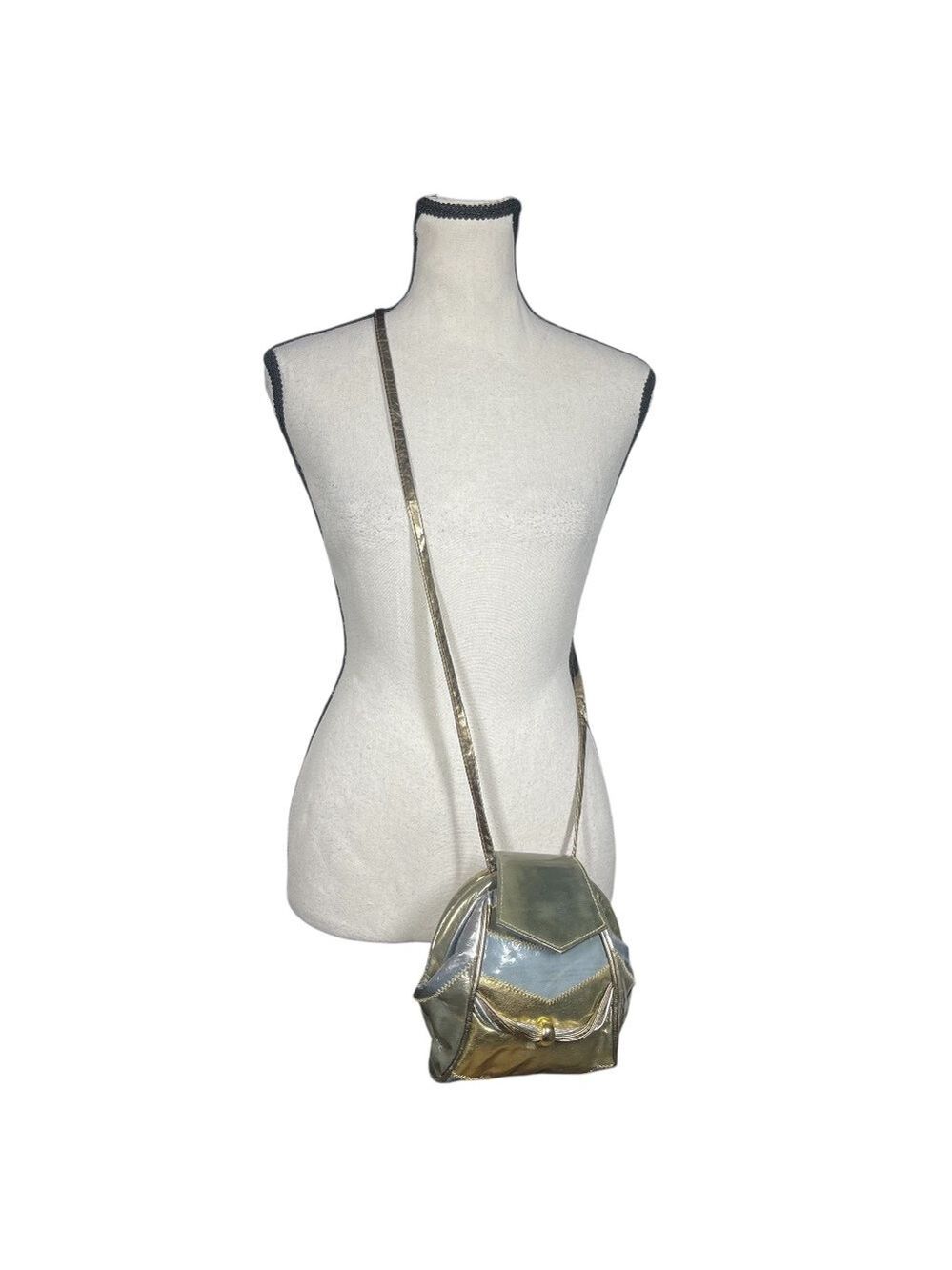 Elka Vintage  Mini Tri-Color Crossbody Bag